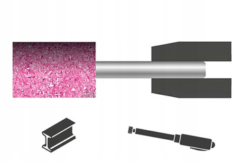 ABRA BETA Ściernica trzpieniowa ceramiczna 25 X 25 MM