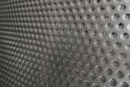 Blacha perforowana SUROWA OCZKO 8 mm PRZERWA 4 mm 1000 x 2000 mm Rv 8-12	Gr. 1,5 mm