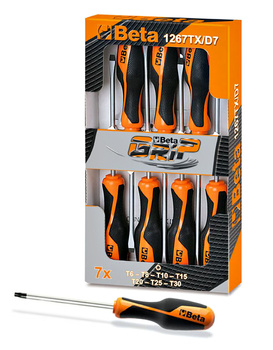 BETA Zestaw wkrętaków 1267TX PROFIL TORX KPL 7 SZT.