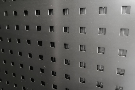 Blacha perforowana SUROWA 10X10 mm PRZERWA 20 mm 1000 x 2000 mm Qg 10-30 Gr. 1 mm