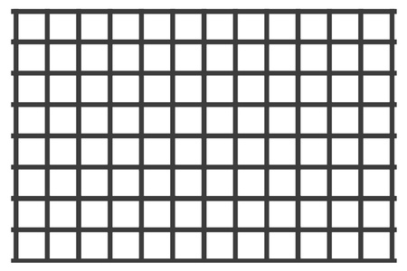 Siatka zgrzewana SUROWA 50 x 50 GR. 3 mm 1000 x 2000 mm