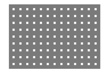 Blacha perforowana OCYNK 5X5 mm PRZERWA 11 mm 200 x 200 mm Qg 5-16 Gr. 1 mm