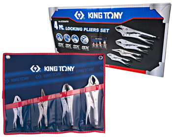 KING TONY Szczypce zaciskowe MORSA 42504PR