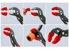 KNIPEX Nakładki ochronne z tworzywa sztucznego na szczęki do modeli COBRA 87 XX 180 - 3 kpl.