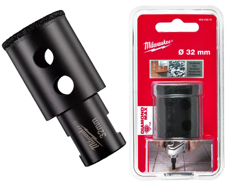 Milwaukee Wiertło diamentowe do wiercenia na sucho M14 | Średnica 32 mm