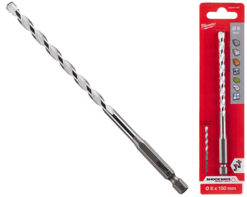 Milwaukee Wiertło uniwersalne MULTI MATERIAL HEX 6 x 150 mm