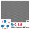 Blacha perforowana SUROWA OCZKO 2 mm PRZERWA 1,5 mm 1000 x 2000 mm Rv 2-3,5 Gr. 1,5 mm