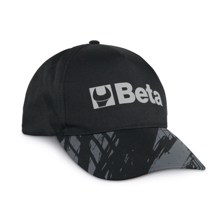 BETA Czapka z daszkiem czarna 7982N