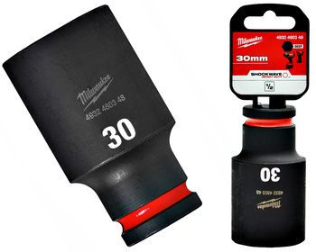 Milwaukee Nasadka udarowa DŁUGA 1/2" 6-KĄTNA 30 mm