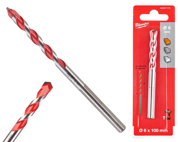 Milwaukee Wiertło udarowe PREMIUM do betonu | 6 x 100 mm