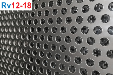 Blacha perforowana STAL SUROWA OCZKO od 3 do 12 mm Rv 4-6, 5-8, 6-9, 8-12, 10-15, 12-18 mm - DO WYBORU - NA WYMIAR Gr. 1,5 mm