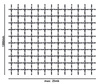 Siatka karbowana SUROWA 10 x 10 x 2,0 mm 1300 mm 