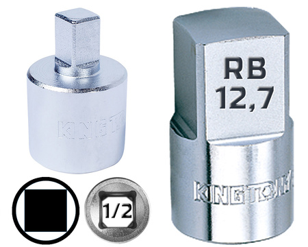 KING TONY Klucz nasadka 1/2" KWADRAT DO KORKÓW RB 12,7 x 35 mm