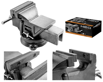 NEO Imadło ślusarskie obrotowe 125 mm 35-012