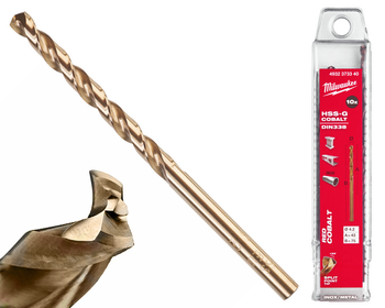 Milwaukee Wiertło kobaltowe do metalu HSS-G - 10 szt. | ø 4,2 mm