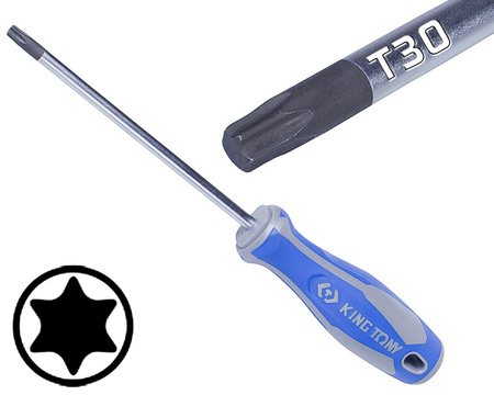 KING TONY WKRĘTAK TORX TX T 30 x 6,0 x 125 mm 14233005