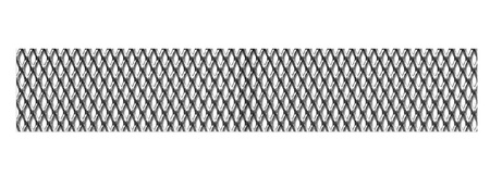 Siatka cięto-ciągniona SUROWA 8 x 4 x 1 x 1 | 350 x 2000 mm