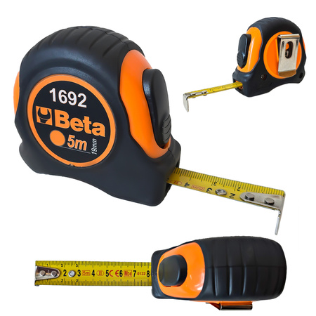 BETA Miara zwijana PRZYMIAR TAŚMA STALOWA KLASA II ABS 1692 5 m 