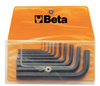 BETA Zestaw 10 kluczy kątowych IMBUSOWYCH KRÓTKICH 96N/B10