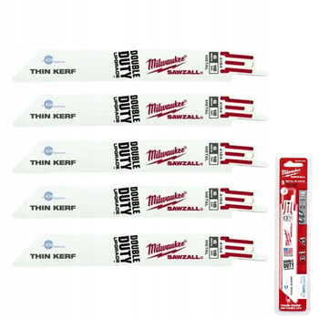 MILWAUKEE BRZESZCZOT DO METALU PIŁA SZABLASTA 5sz