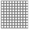 Blacha perforowana OCYNK 10X10 mm PRZERWA 5 mm 200 x 200 mm Qg 10-15 Gr. 1,5 mm
