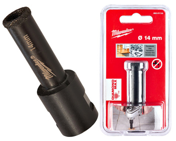 Milwaukee Wiertło diamentowe do wiercenia na sucho M14 | Średnica 14 mm