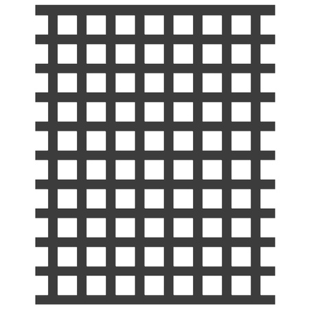 Blacha perforowana SUROWA 10X10 mm PRZERWA 5 mm 1000 x 500 mm Qg 10-15 Gr. 2 mm