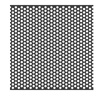 Blacha perforowana SUROWA OCZKO 4 mm PRZERWA 2 mm 1000 x 500 mm Rv 4-6 Gr. 3 mm