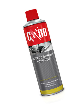 CX80 Wosk w sprayu do ochrony podwozia ANTYKOROZYJNY 500 ml