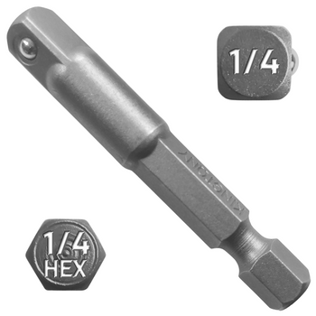 KING TONY PRZEJŚCIE UCHWYT 1/4 HEX x 1/4 50 mm