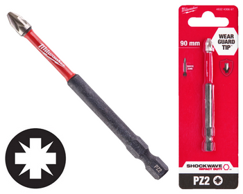 Milwaukee Bit udarowy 1/4" KRZYŻAK | PZ 2 x 90 mm