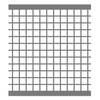 Blacha perforowana OCYNK 10X10 mm PRZERWA 2 mm 1000 x 500 mm Qg 10-12 Gr. 1,5 mm