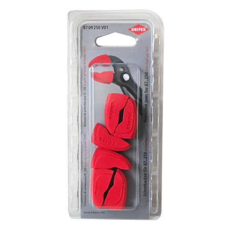KNIPEX Nakładki ochronne z tworzywa sztucznego na szczęki do modeli COBRA 87 XX 250 - 3 kpl.