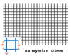 Siatka zgrzewana SUROWA 25 x 25 GR. 3 mm - NA WYMIAR