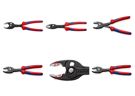 KNIPEX TwinGrip Szczypce z funkcją chwytu od czoła i z boku - 200 mm