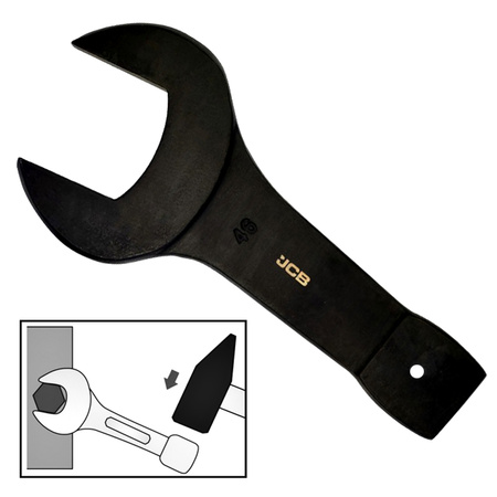 JCB KLUCZ PŁASKI DO POBIJANIA Cr-V 46 mm JCB-79146