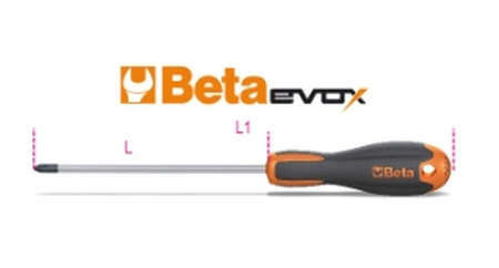 BETA Wkrętak krzyżowy 1209E PZ2 x 100