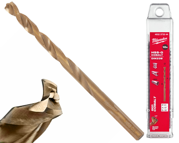 Milwaukee Wiertło kobaltowe do metalu HSS-G - 10 szt. | ø 5,5 mm