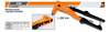BETA Nitownica ręczna BOCZNA LEKKA + 4 końcówki i klucz 1741 260 mm 2,4 - 5,0