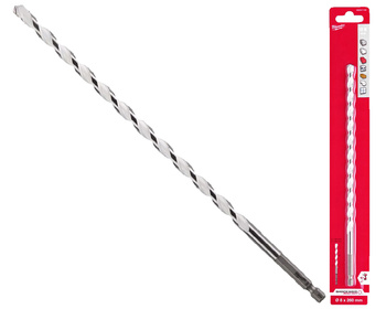 Milwaukee Wiertło uniwersalne MULTI MATERIAL HEX 8 x 260 mm