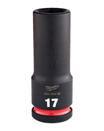 Milwaukee Nasadka udarowa DŁUGA 1/2" 6-KĄTNA 17 mm 