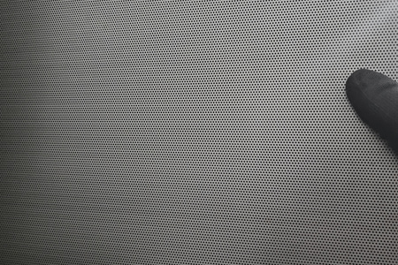 Blacha perforowana SUROWA OCZKO 1 mm PRZERWA 1 mm 1000 x 2000 mm Rv 1-2 Gr. 1 mm