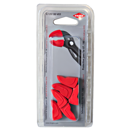 KNIPEX Nakładki ochronne z tworzywa sztucznego na szczęki do modeli COBRA 87 XX 180 - 3 kpl.