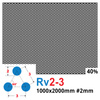 Blacha perforowana SUROWA OCZKO 2 mm PRZERWA 1 mm 1000 x 2000 mm Rv 2-3 Gr. 2 mm