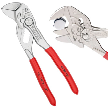 KNIPEX Klucz - Szczypce nastawne do armatury MINI - 125 mm