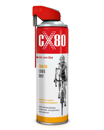 CX80 Smar do łańcucha rowerowego SUCHY APLIKATOR 500 ml