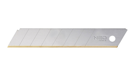 NEO OSTRZA ŁAMANE WYMIENNE TYTANOWE 18 mm 10 SZT. 64-020