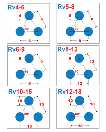 Blacha perforowana STAL SUROWA OCZKO od 4 do 12 mm Rv 4-6, 5-8, 6-9, 8-12, 10-15, 12-18 mm - DO WYBORU - NA WYMIAR Gr. 1 mm