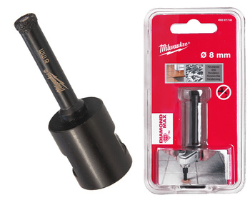 Milwaukee Wiertło diamentowe do wiercenia na sucho M14 | Średnica 8 mm