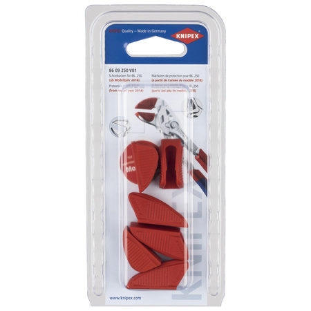 KNIPEX Nakładki ochronne z tworzywa sztucznego na szczęki do modeli 86 XX 250 - 3 kpl.